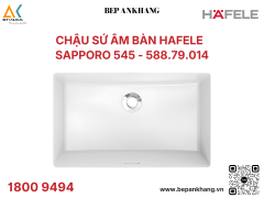 Chậu sứ âm bàn Hafele - Sapporo 545 - 588.79.014